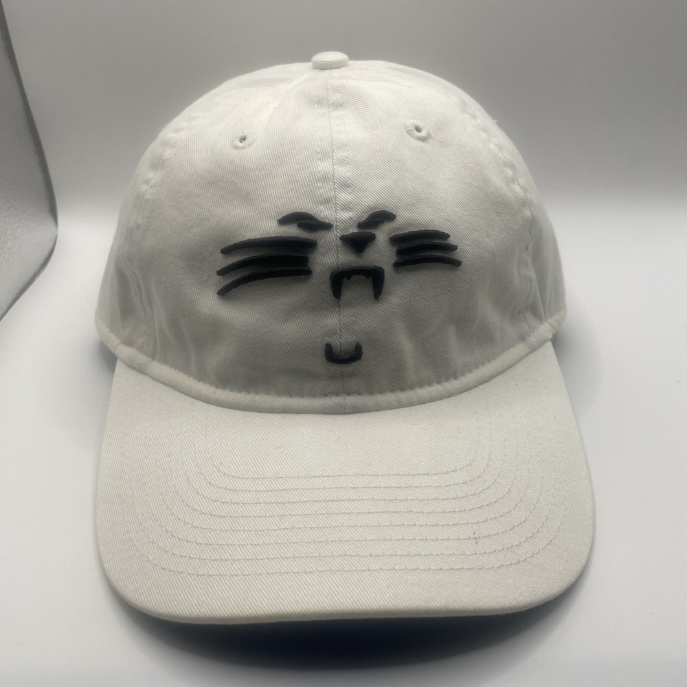 Carolina Panthers NFL Reebok White OSFA Hat Cap